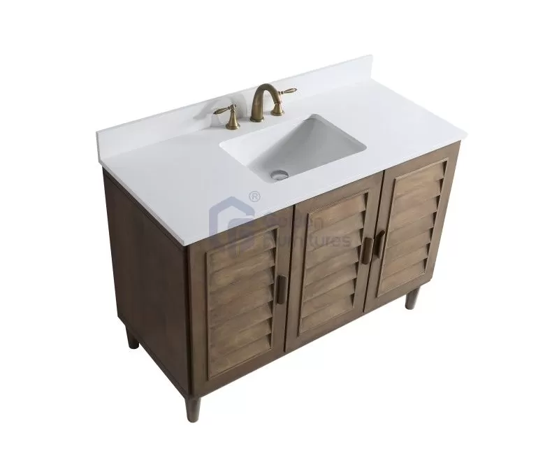 Sunflower13048 Classical Antique Farmhouse Rustic Washroom Vanity