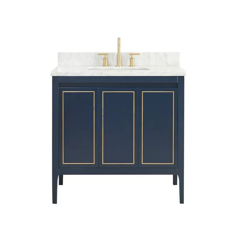 Iris9036 Special Design Transitional Solid Wood Vanity