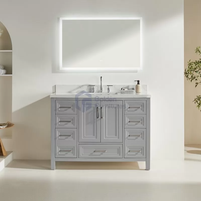 Rose1048DS Classic Solidwood Freestanding Vietnam vanity