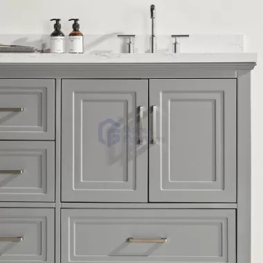 Rose7072DS Double Shaker Freestanding Vanity