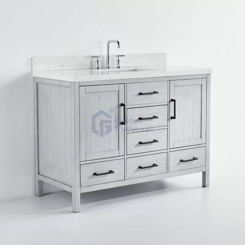 Rose13048 Classic Solidwood Freestanding Vietnam vanity