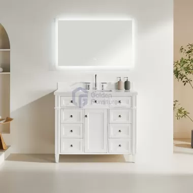 Rose14042 Solidwood Small Freestanding Vanity