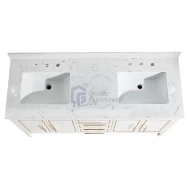 Iris9060 Special Design Transitional Solid Wood Vanity