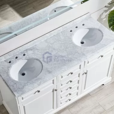 Iris11060 Special Design Transitional Solid Wood Vanity