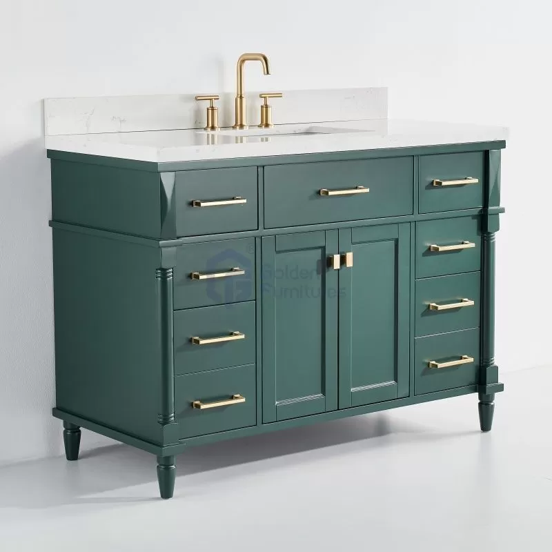 Iris13048 Special Design Transitional Solid Wood Vanity