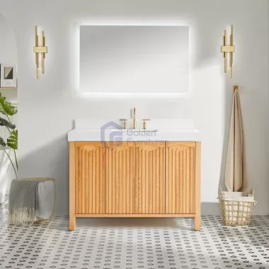 Iris16048 Special Design Transitional Solid Wood Vanity