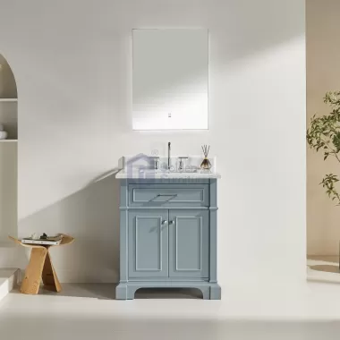 Iris19030 Transitional Solid Wood Vanity