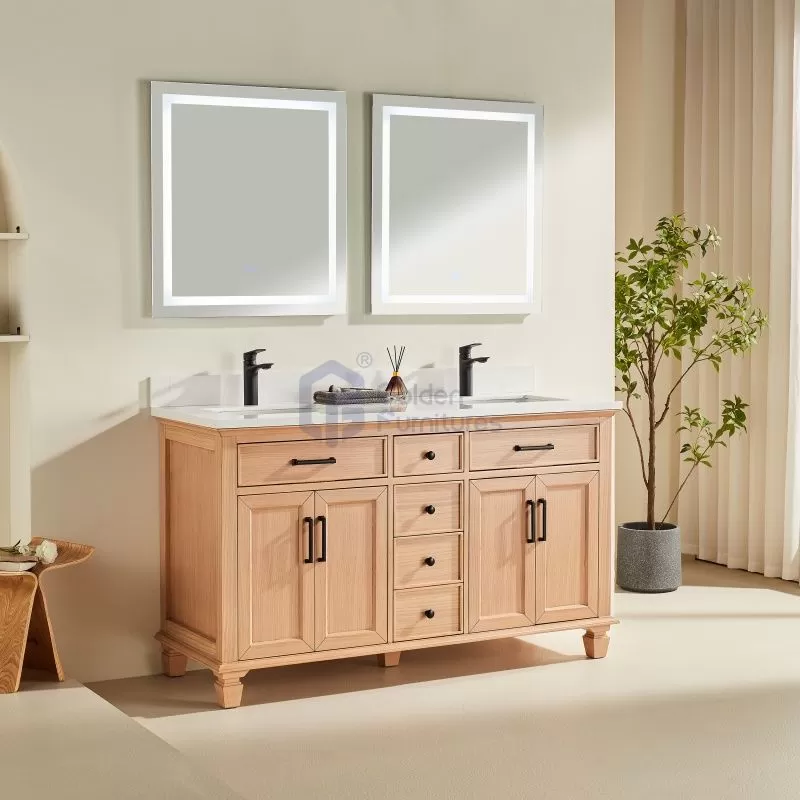 Sunflower25060 Classical Antique Farmhouse Rustic Washroom Vanity