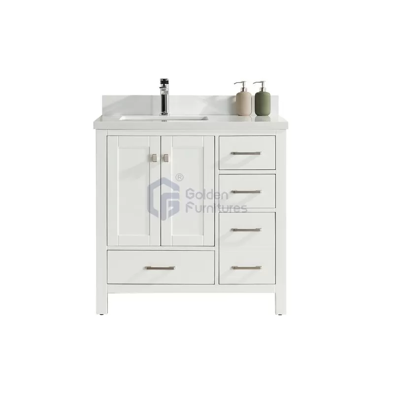 Rose1036 Classic Solidwood Freestanding Vietnam vanity