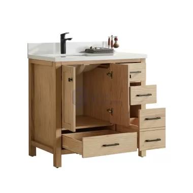 Rose1036 Classic Solidwood Freestanding Vietnam vanity