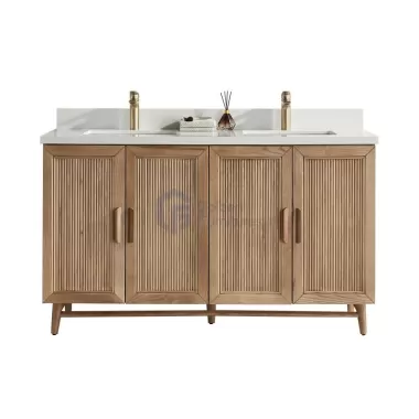 Sunflower13060B Antique Farmhouse Rustic Washroom Vanity